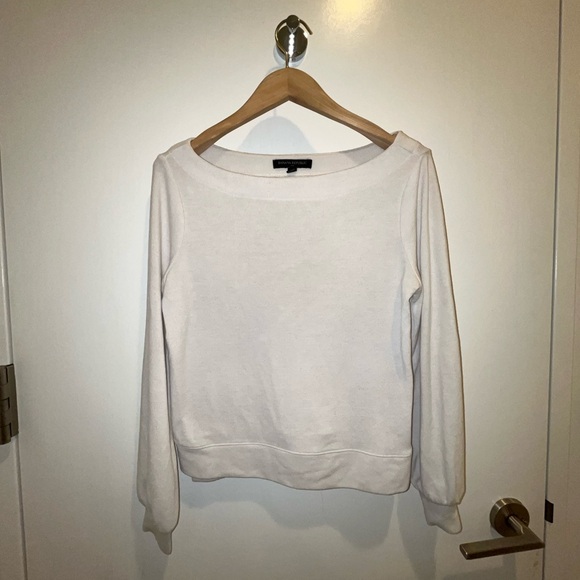 💛 Bundle $5- banana republic PETITE BOATNECK BANANA REPUBLIC long sleeve shirt - Picture 1 of 5